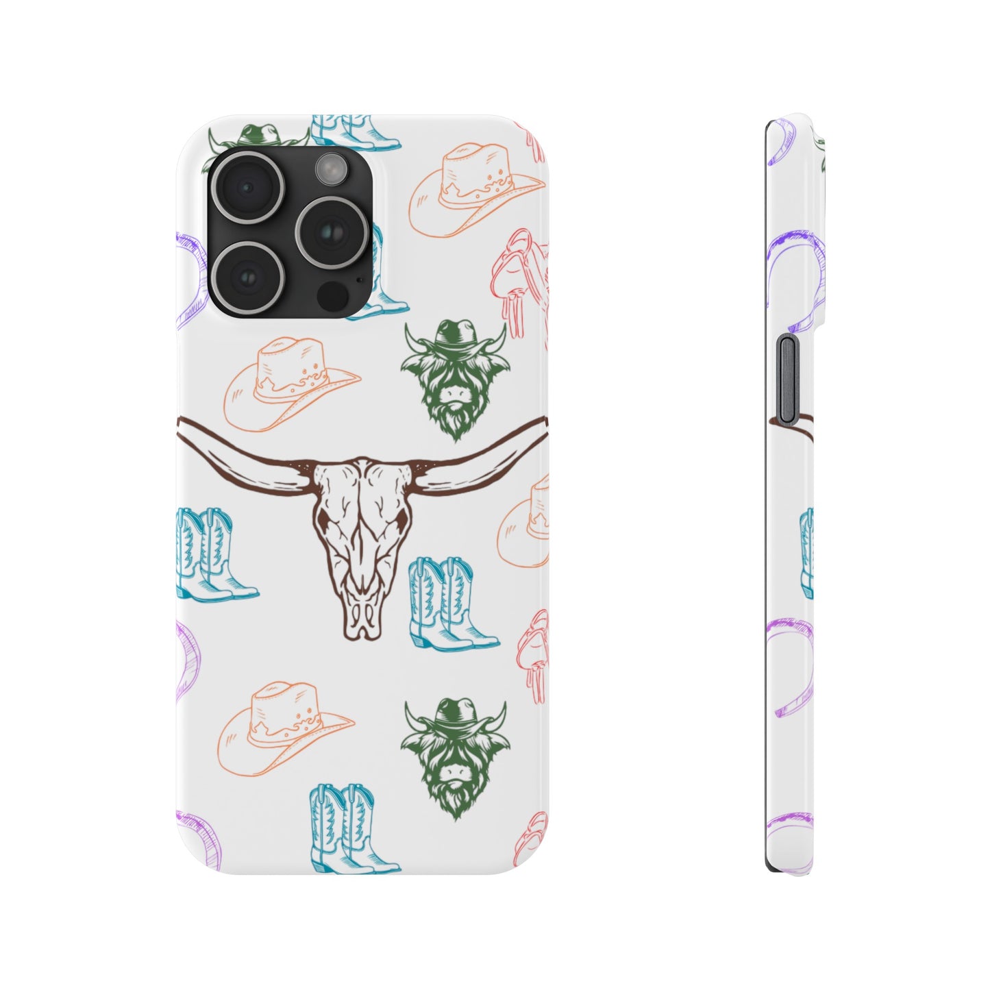 CowGirl World (Slim Phone Cases)