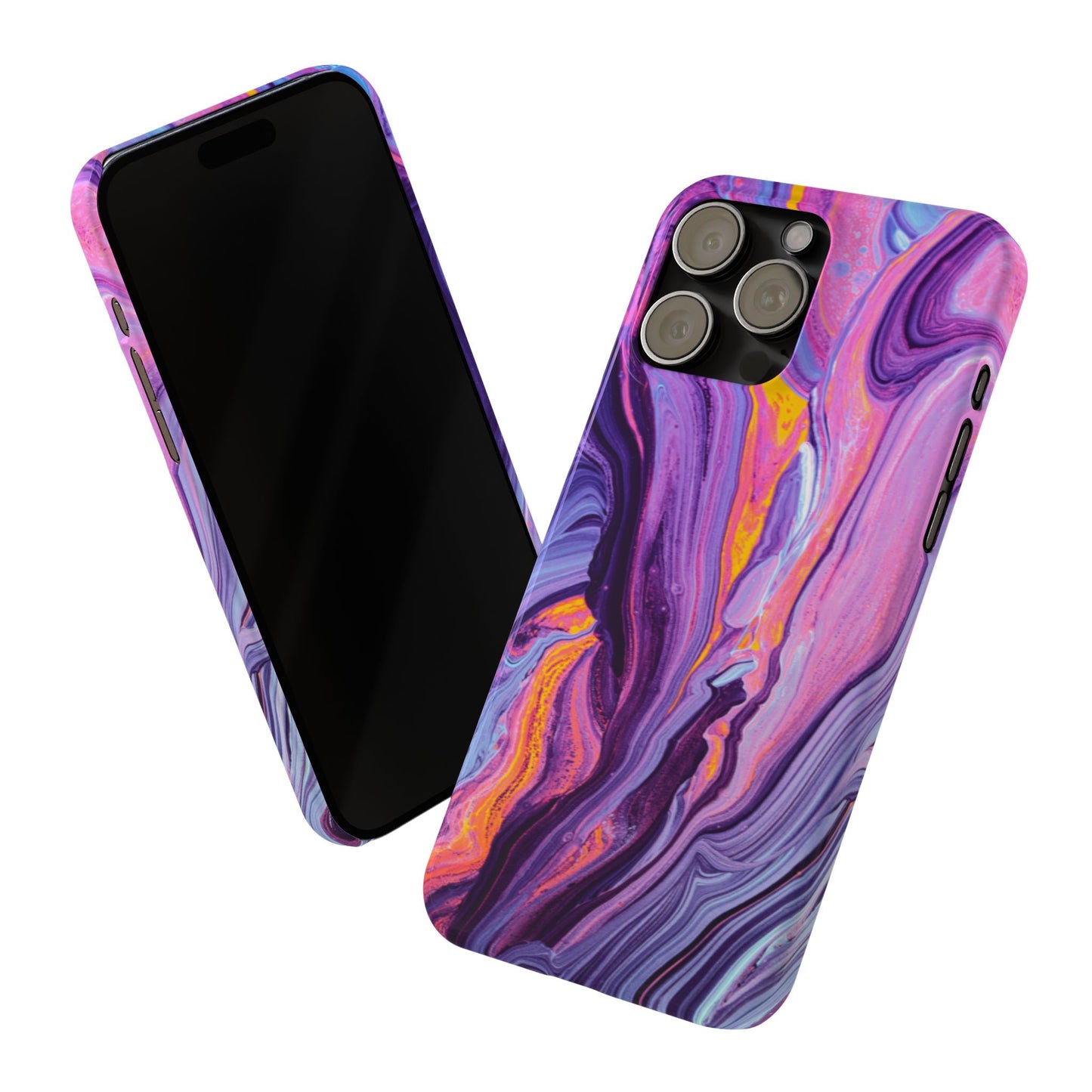 Psychedelic Swirl Ultra-Slim Phone Case for iPhone