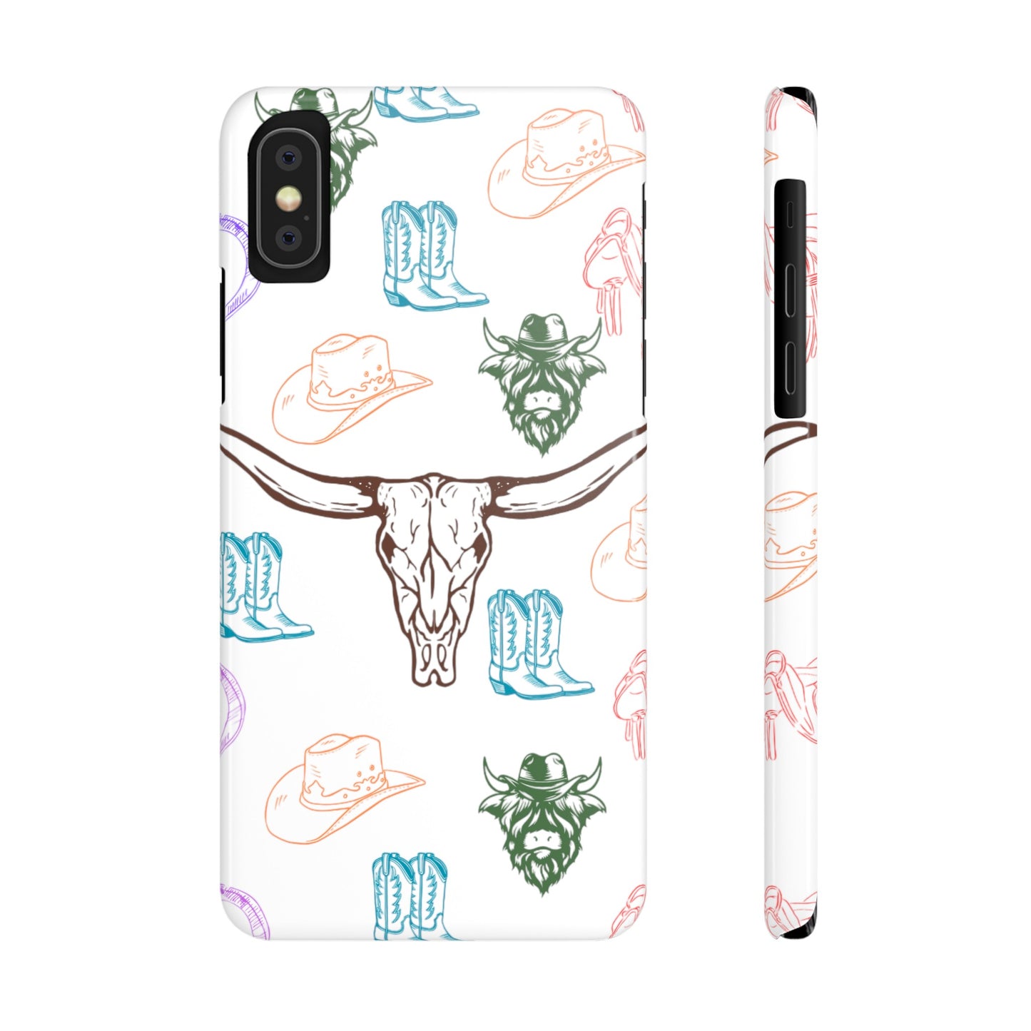 CowGirl World (Slim Phone Cases)