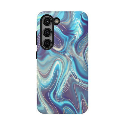 Aurora Swirl Impact-Resistant Phone Case