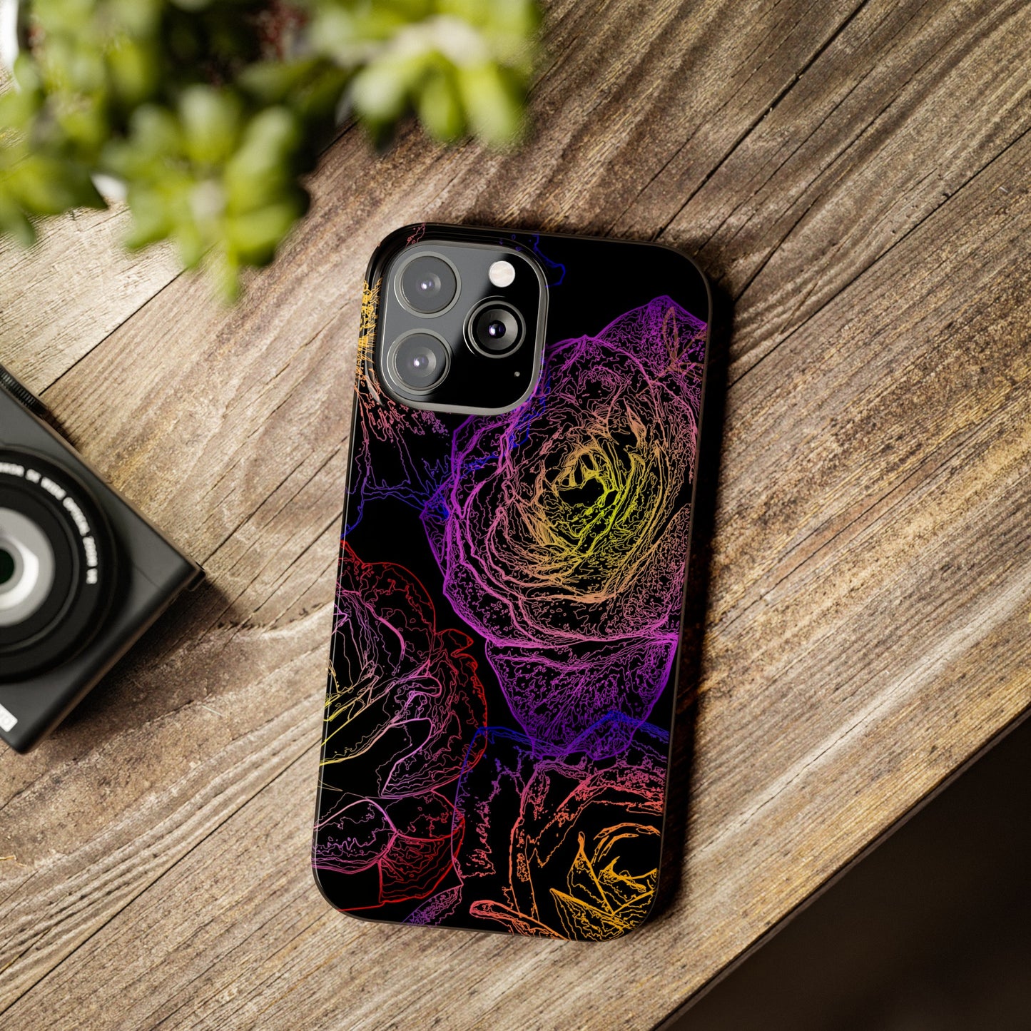 Cosmic Flower (Slim Phone Cases)