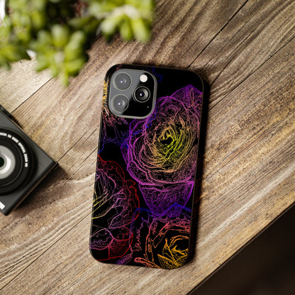 Cosmic Flower (Slim Phone Cases)