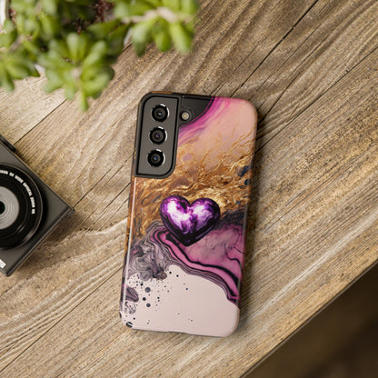 Glass Heart (Tough Phone Case)