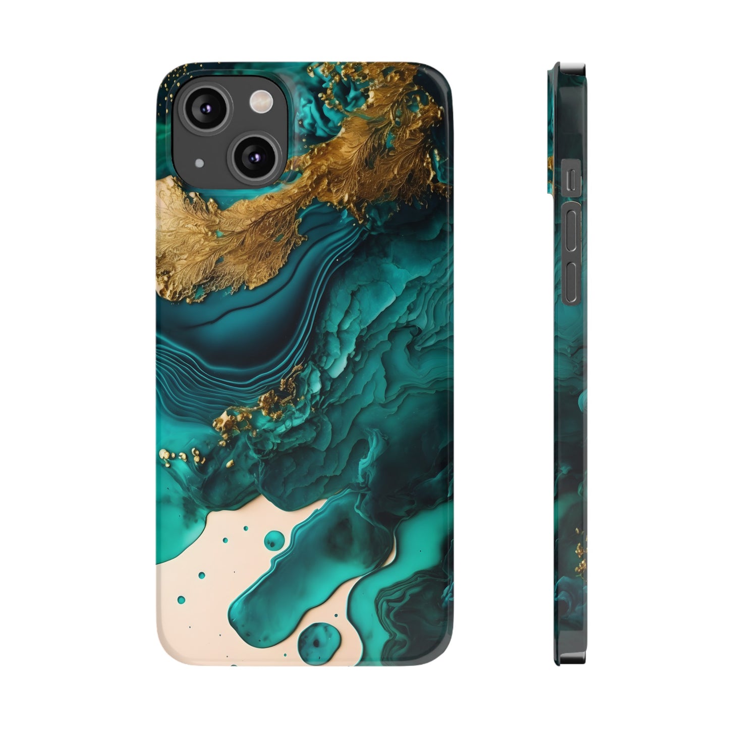 Abstract Geometric Bliss Slim Phone Case