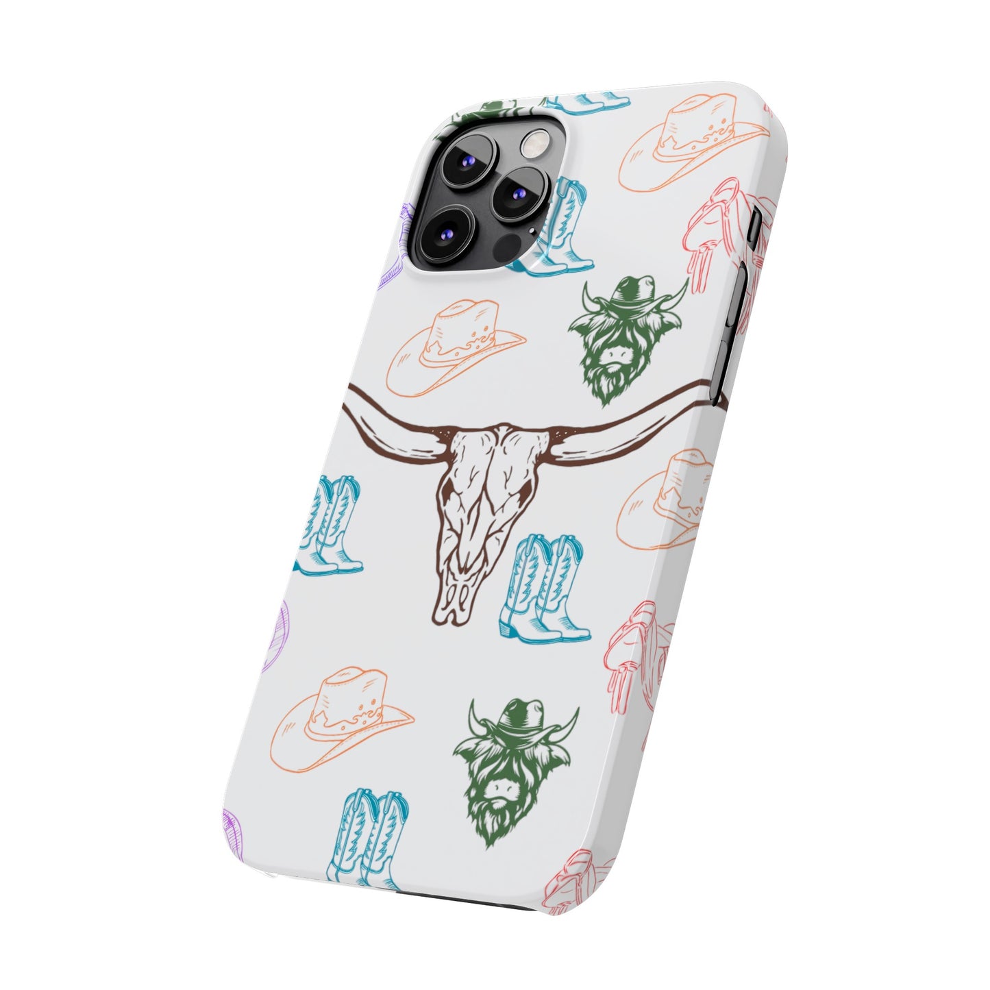 CowGirl World (Slim Phone Cases)