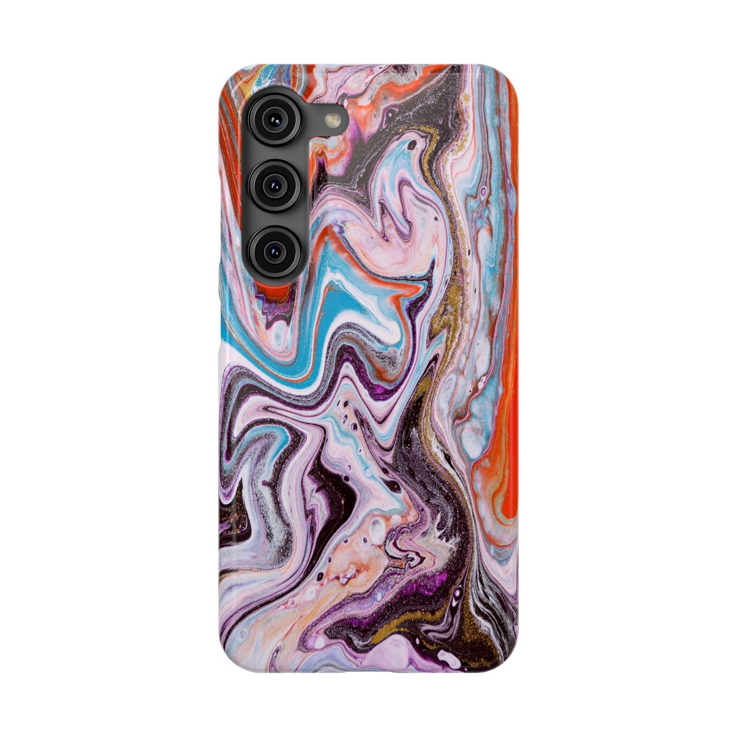 Abstract Elegance Marbled Phone Case - Slim and Protective