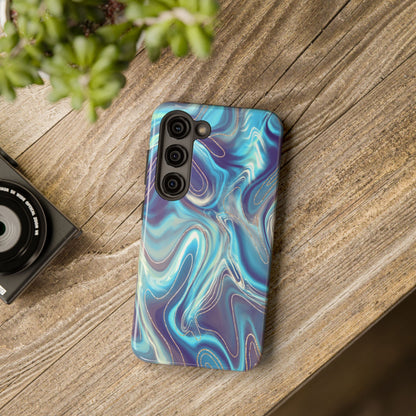 Aurora Swirl Impact-Resistant Phone Case