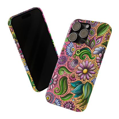 Groovy Garden (Slim Phone Cases)