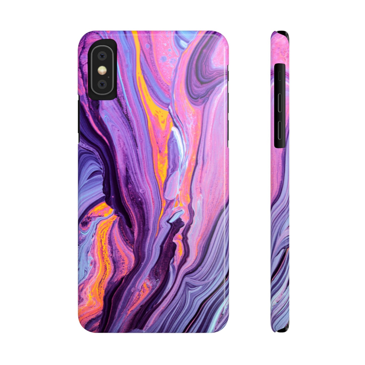 Psychedelic Swirl Ultra-Slim Phone Case for iPhone