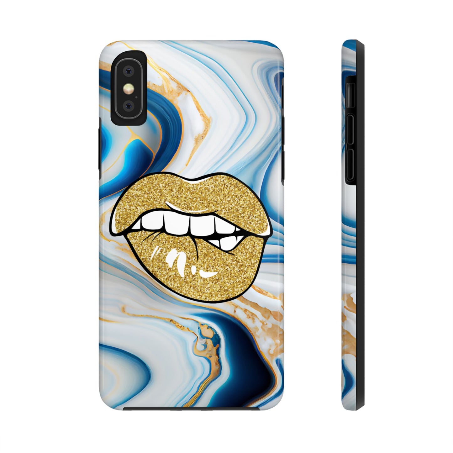 Marbled Kiss (Tough Phone Case)