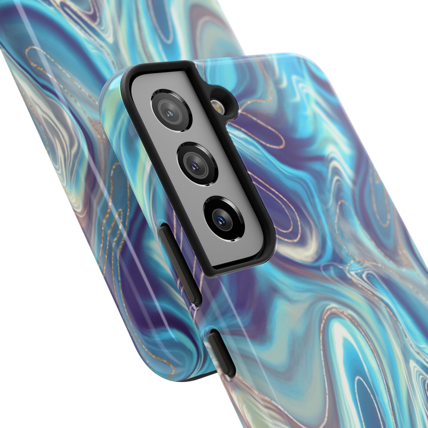 Aurora Swirl Impact-Resistant Phone Case