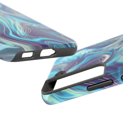 Aurora Swirl Impact-Resistant Phone Case