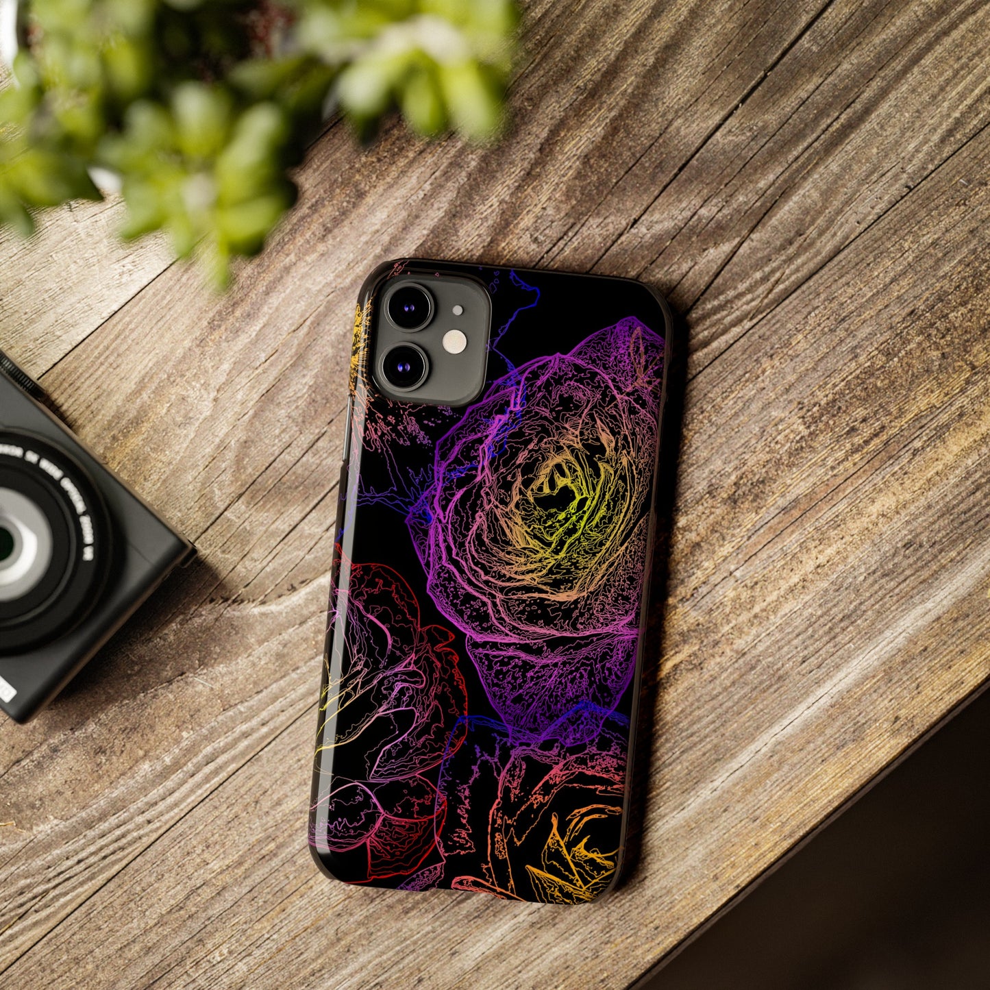 Cosmic Flower (Slim Phone Cases)