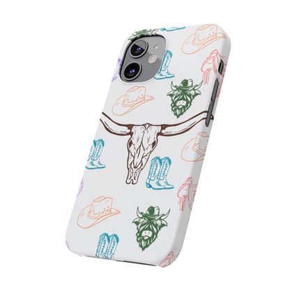 CowGirl World (Slim Phone Cases)