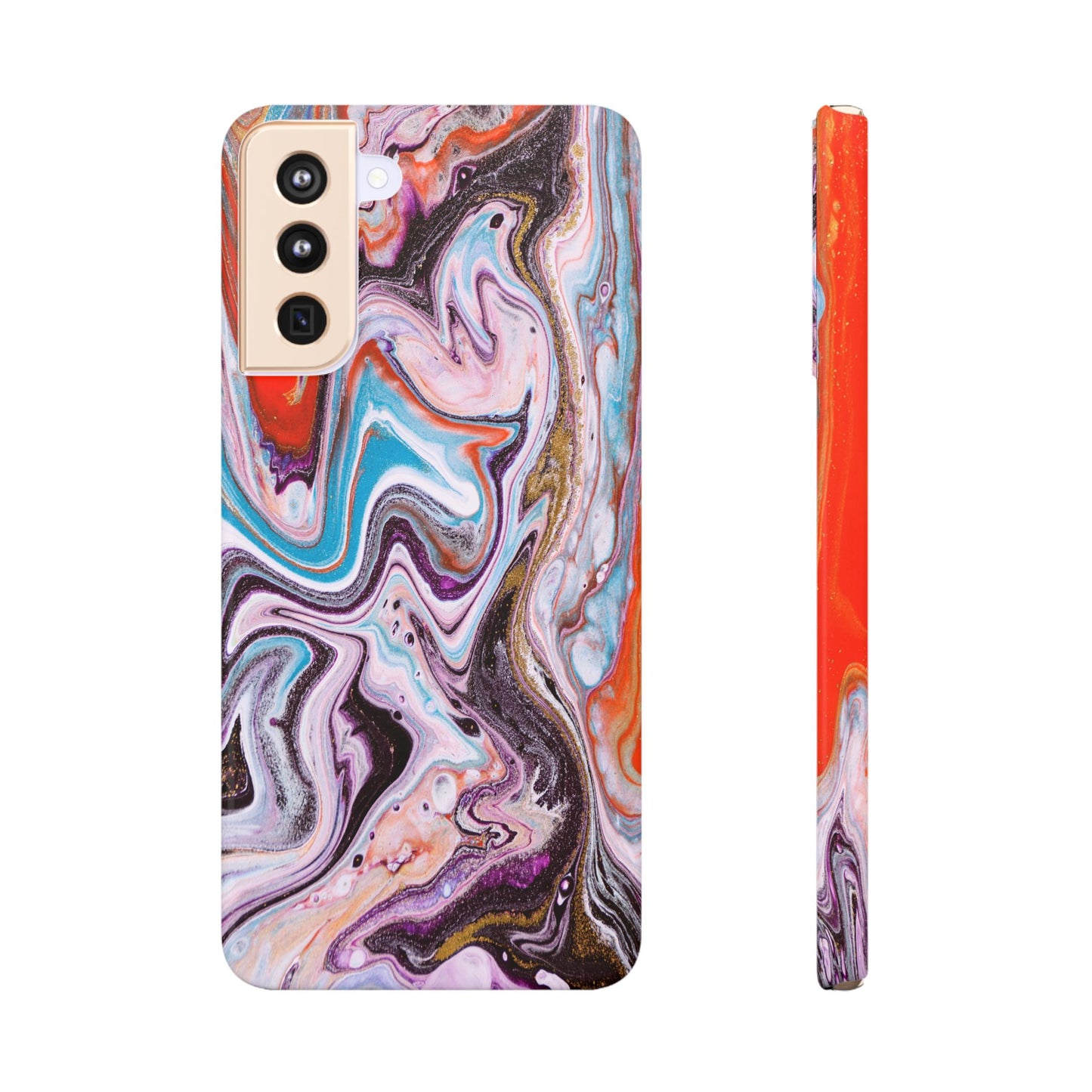 Abstract Elegance Marbled Phone Case - Slim and Protective