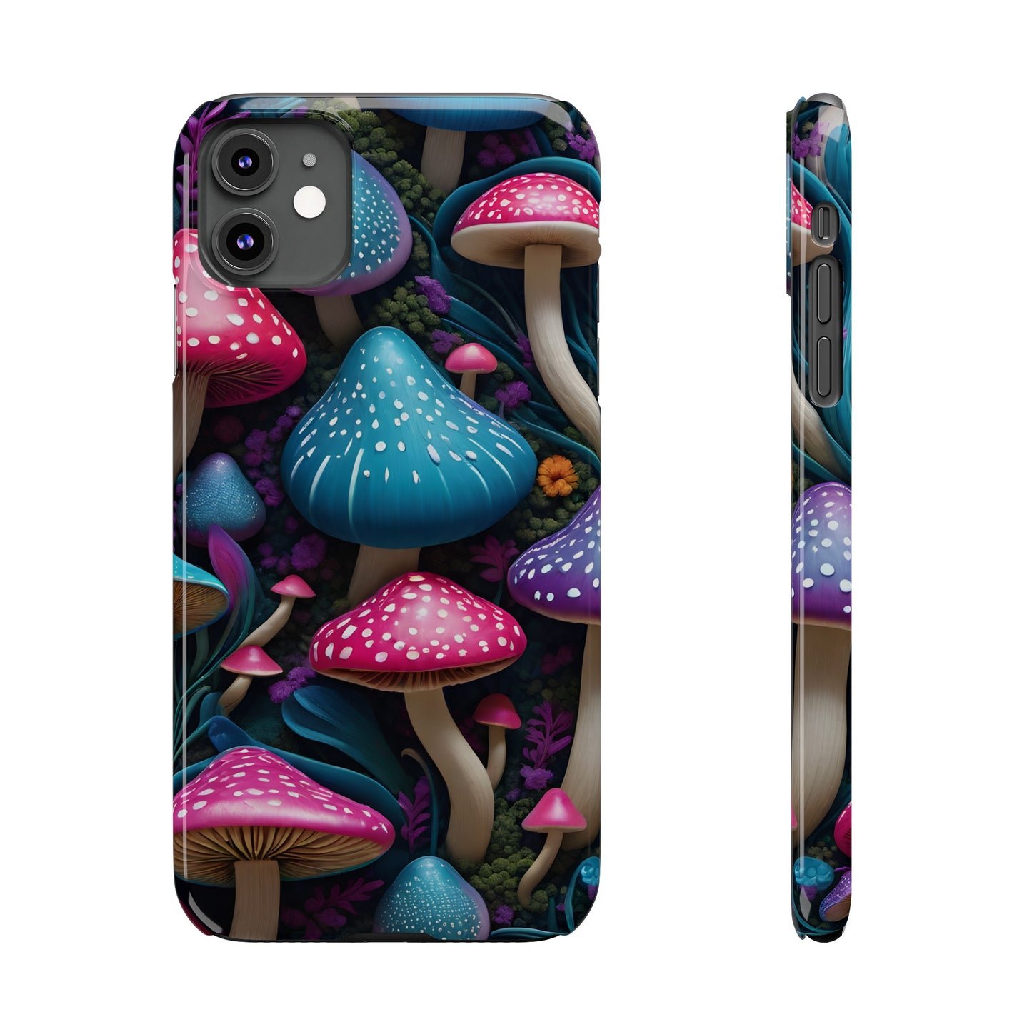 Whimsical  Mushroom Wonderland  (Slim Phone Case)