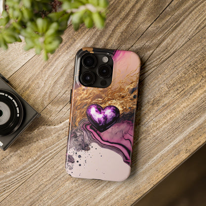 Glass Heart (Tough Phone Case)