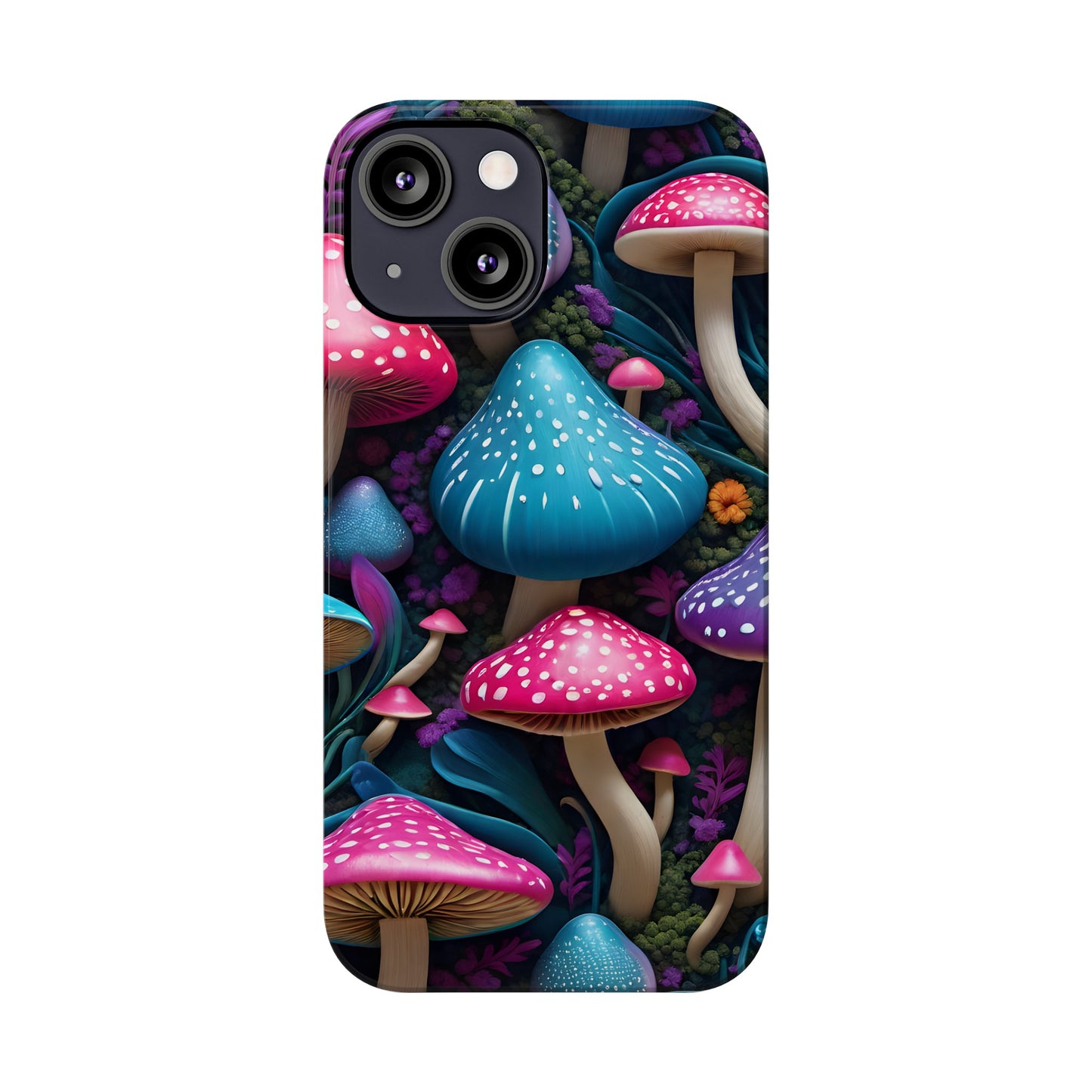 Whimsical  Mushroom Wonderland  (Slim Phone Case)