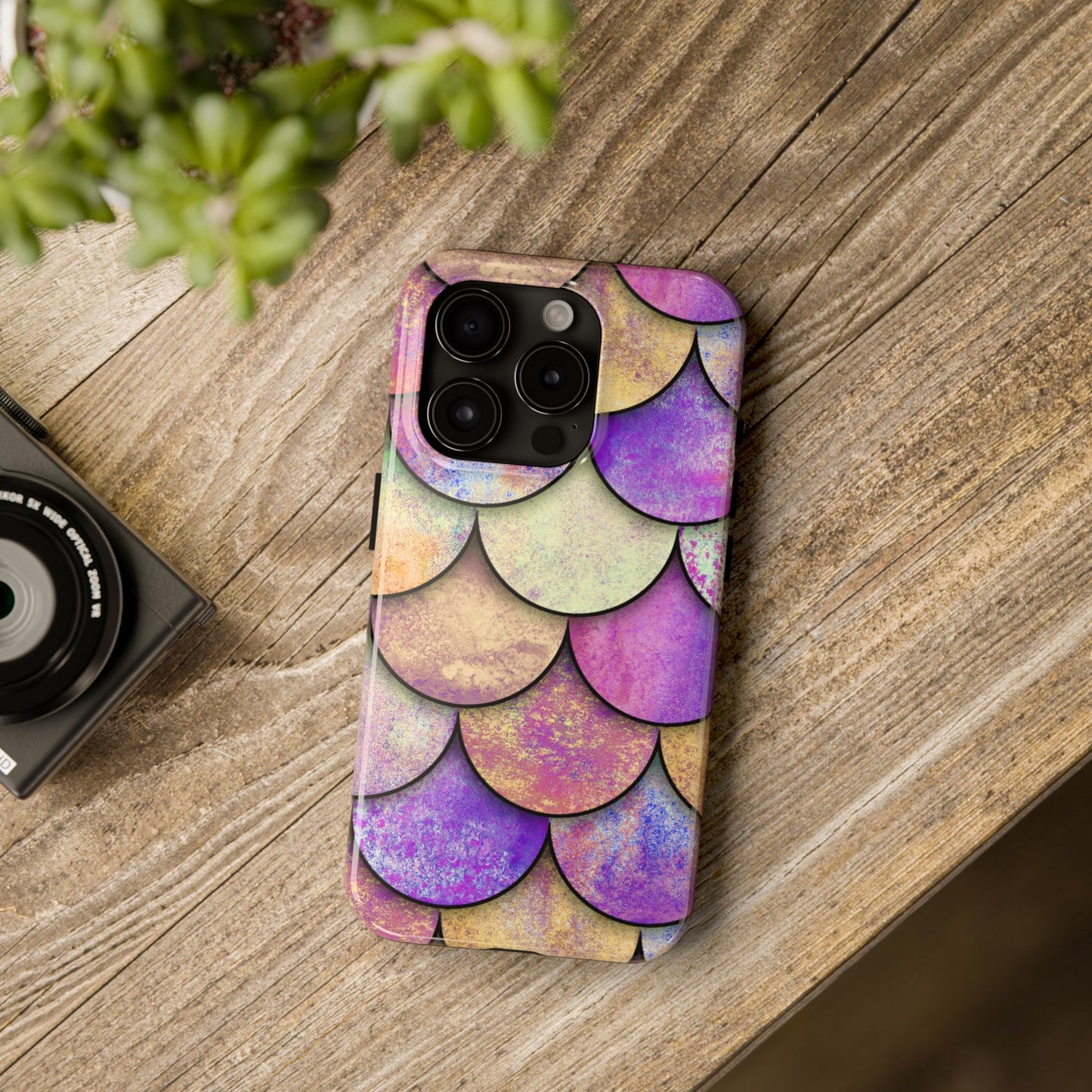 Galactic Mermaid Scales (Tough Phone Case)