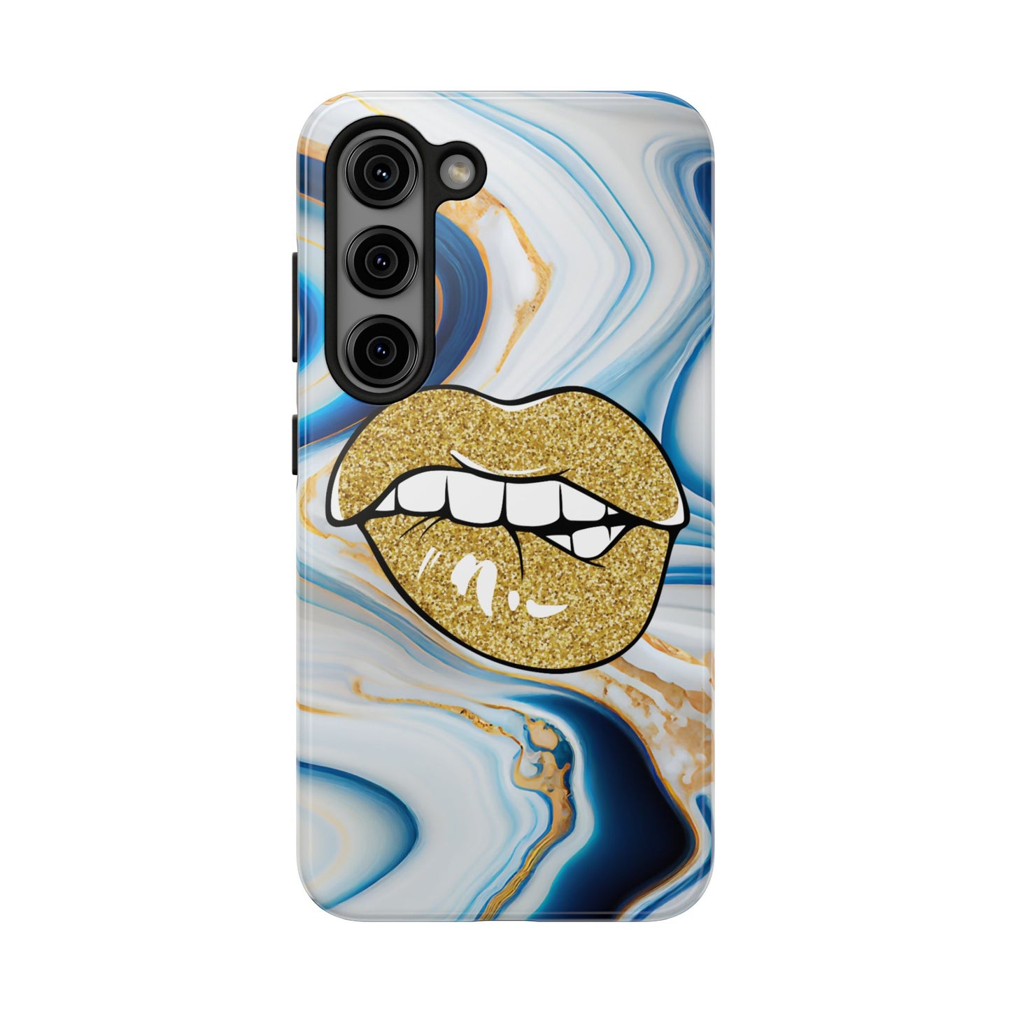 Marbled Kiss (Tough Phone Case)