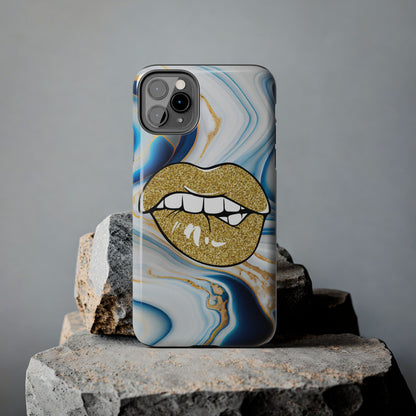 Marbled Kiss (Tough Phone Case)