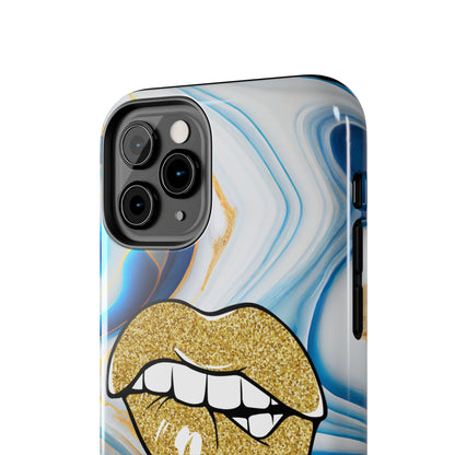 Marbled Kiss (Tough Phone Case)