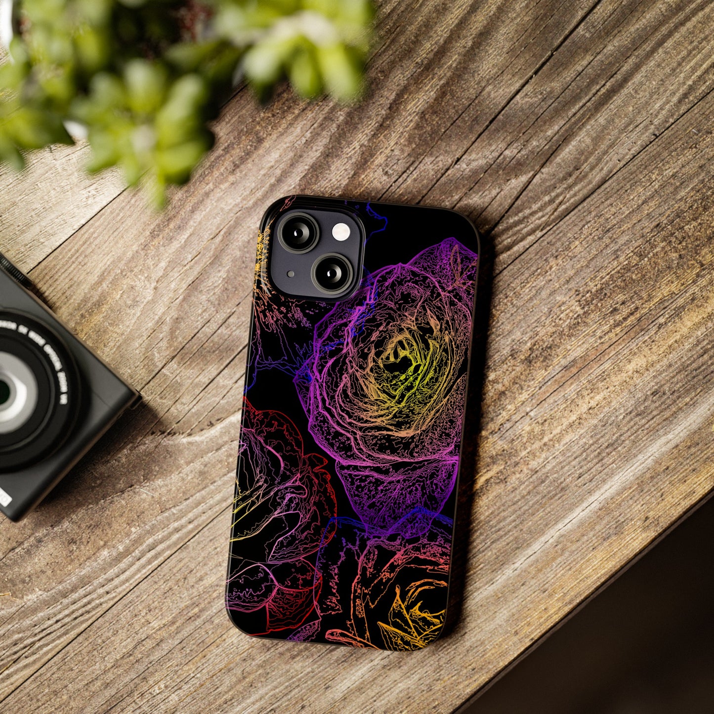 Cosmic Flower (Slim Phone Cases)