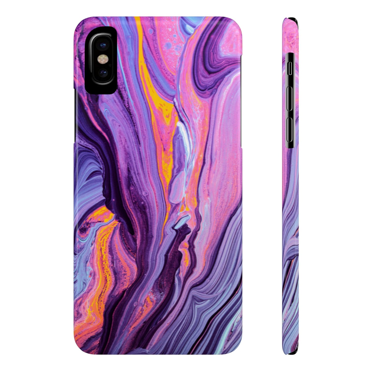 Psychedelic Swirl Ultra-Slim Phone Case for iPhone