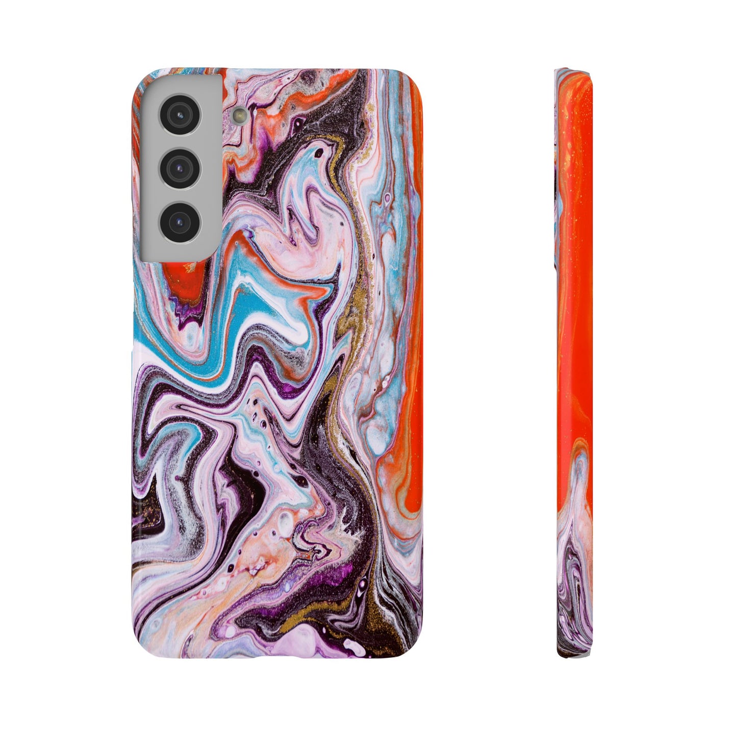 Abstract Elegance Marbled Phone Case - Slim and Protective