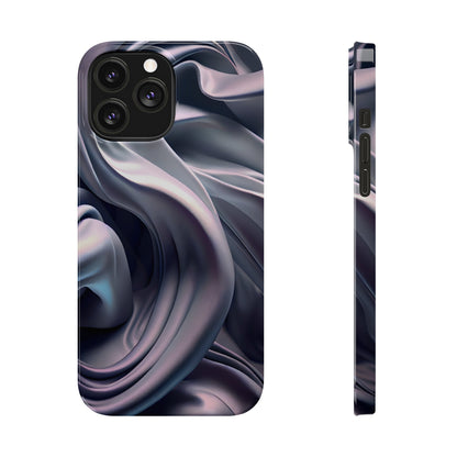 Ethereal Blue Bloom - Slim Phone Case