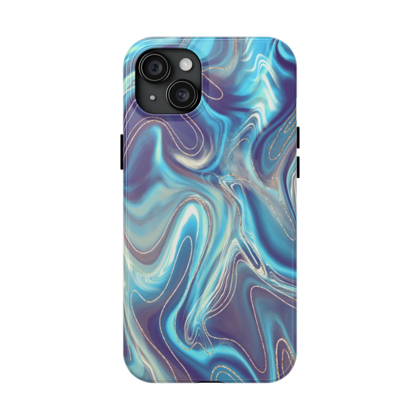 Aurora Swirl Impact-Resistant Phone Case