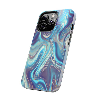 Aurora Swirl Impact-Resistant Phone Case