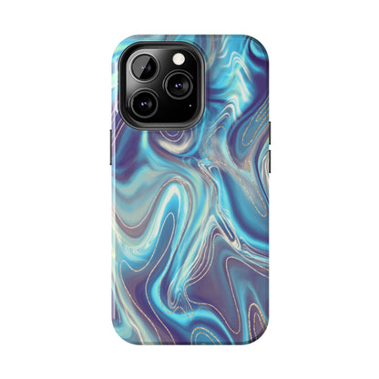 Aurora Swirl Impact-Resistant Phone Case