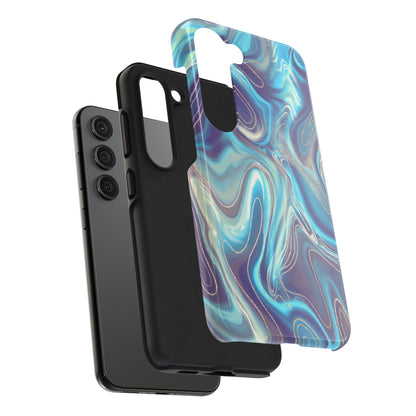 Aurora Swirl Impact-Resistant Phone Case