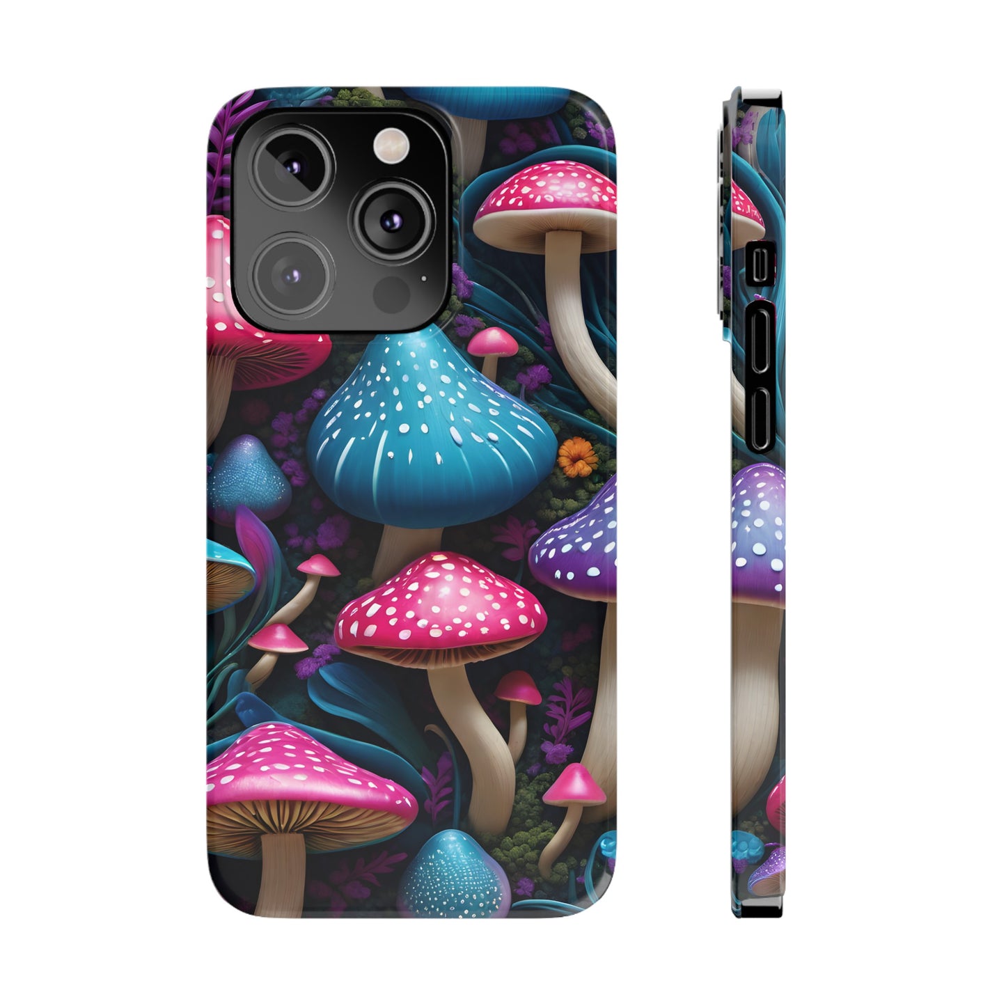 Whimsical  Mushroom Wonderland  (Slim Phone Case)