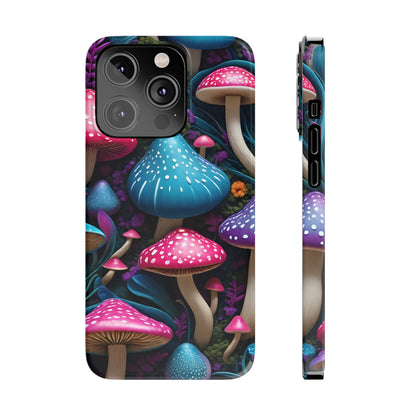 Whimsical  Mushroom Wonderland  (Slim Phone Case)