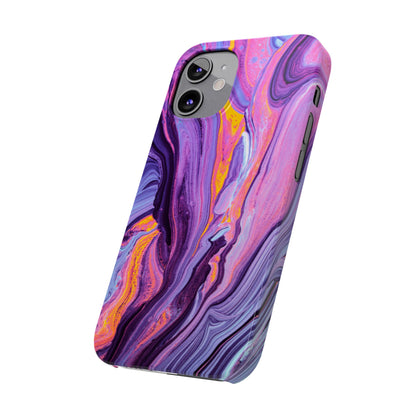 Psychedelic Swirl Ultra-Slim Phone Case for iPhone