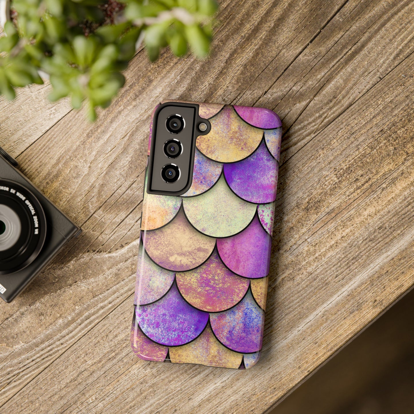 Galactic Mermaid Scales (Tough Phone Case)