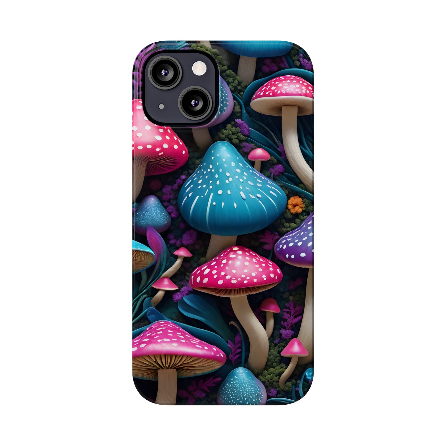 Whimsical  Mushroom Wonderland  (Slim Phone Case)