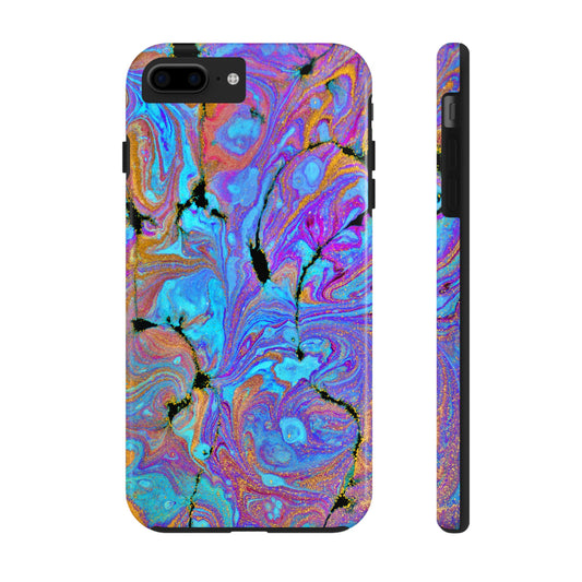 Cosmic Swirl Impact-Resistant Phone Case