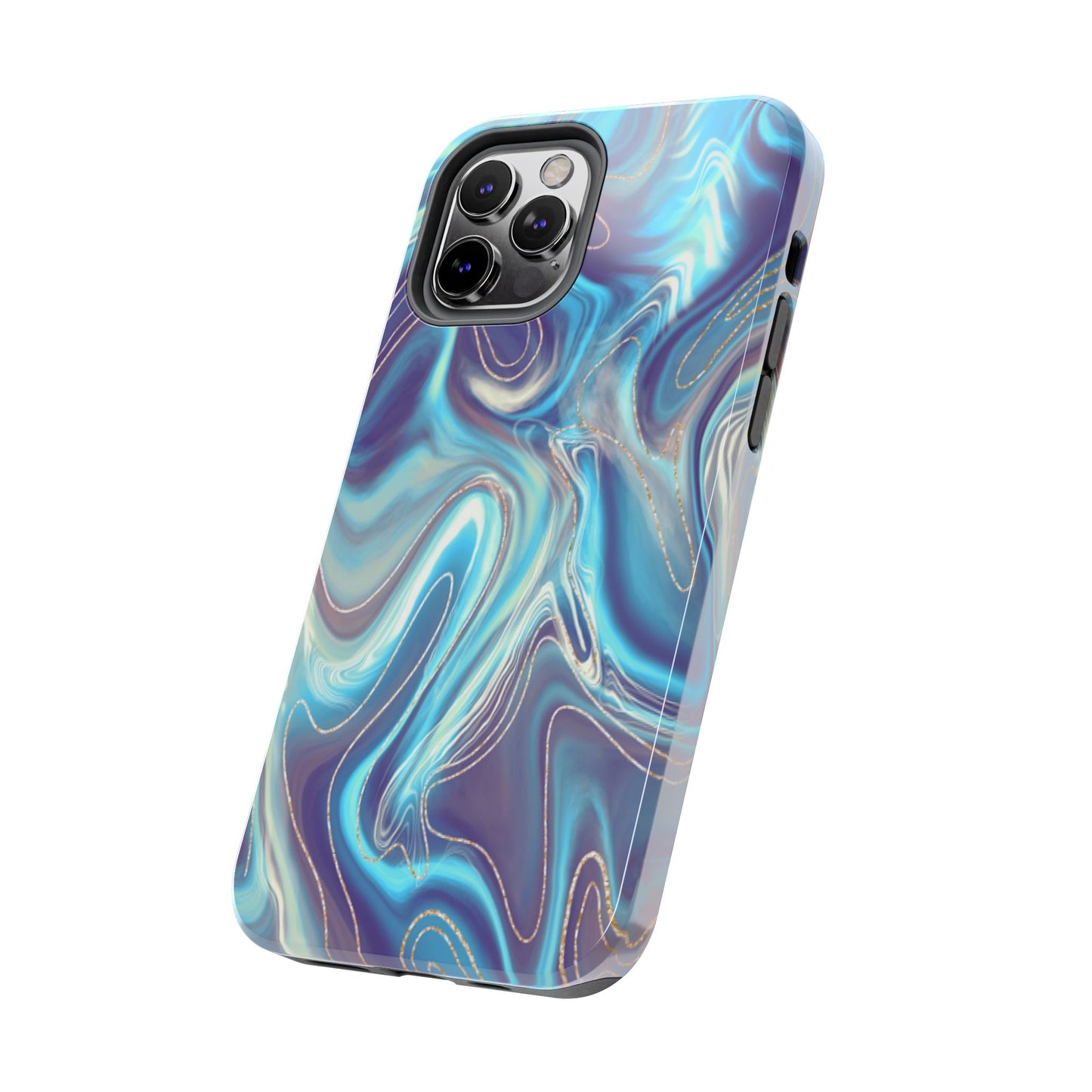 Aurora Swirl Impact-Resistant Phone Case