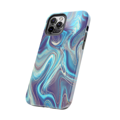 Aurora Swirl Impact-Resistant Phone Case