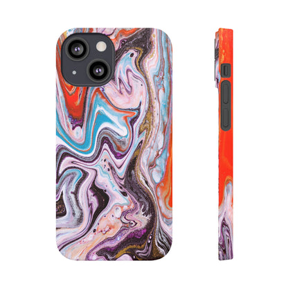 Abstract Elegance Marbled Phone Case - Slim and Protective