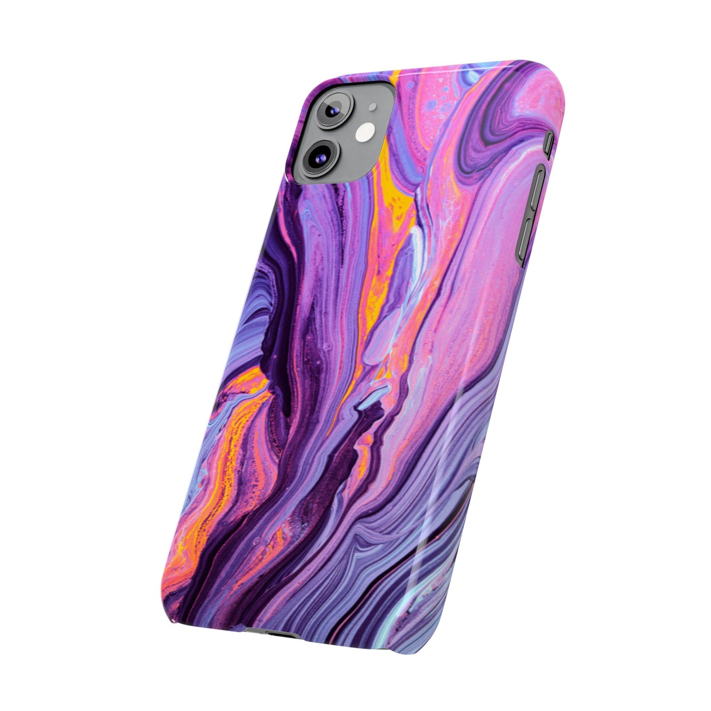 Psychedelic Swirl Ultra-Slim Phone Case for iPhone