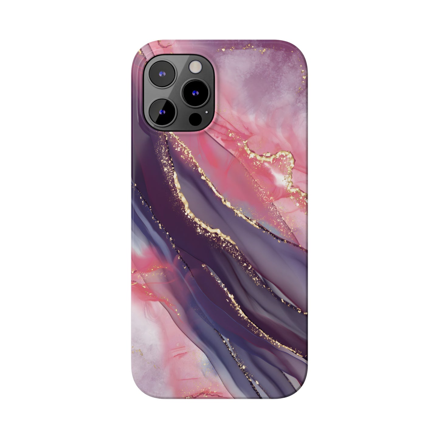 "Elegant Marbling Euphoria - Slim Phone Case