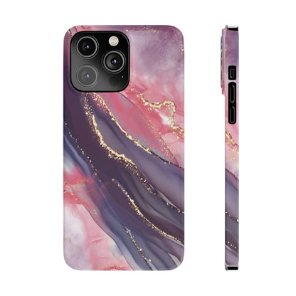 "Elegant Marbling Euphoria - Slim Phone Case