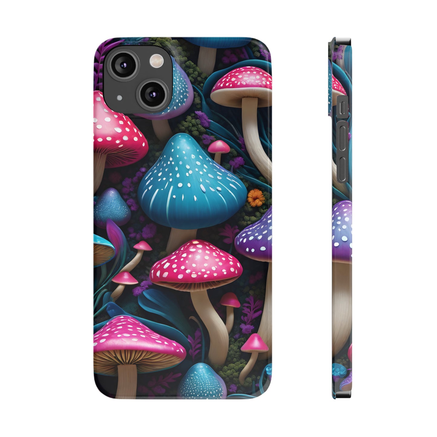 Whimsical  Mushroom Wonderland  (Slim Phone Case)