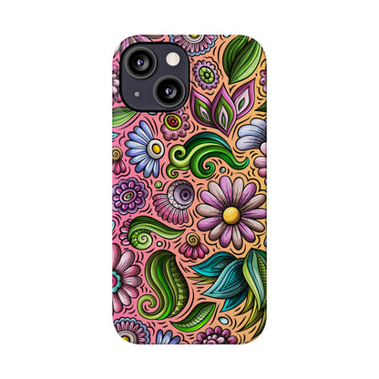 Groovy Garden (Slim Phone Cases)