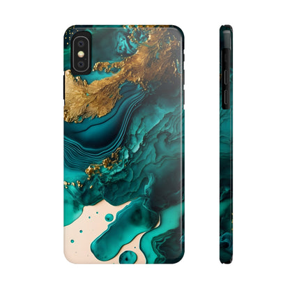 Abstract Geometric Bliss Slim Phone Case