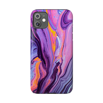 Psychedelic Swirl Ultra-Slim Phone Case for iPhone